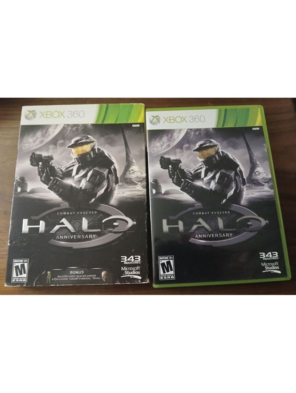 Halo: Combat Evolved Anniversary (Microsoft Xbox 360, 2011) W/ Sleeve